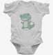 Cute Kawaii Alligator  Infant Bodysuit