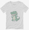 Cute Kawaii Alligator Womens Vneck Shirt 666x695.jpg?v=1700292846