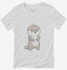Cute Otter Womens Vneck Shirt 666x695.jpg?v=1700300612