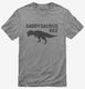 Daddysaurus Rex Funny Cute Dinosaur Father's Day Gift  Mens
