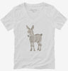 Donkey Graphic Womens Vneck Shirt 666x695.jpg?v=1700302360