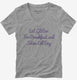 Eat Glitter For Breakfast And Shine All Day  Womens V-Neck Tee