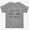Eye Map Ness Toddler