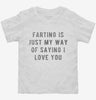 Farting Is Just My Way Of Saying I Love You Toddler Shirt 666x695.jpg?v=1700648329