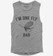 Fly Fishing Dad  Womens Muscle Tank