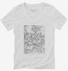 Four Horsemen Of The Apocalypse Albrecht Durer Engraving Womens Vneck Shirt 666x695.jpg?v=1700376259