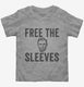 Free The Sleeves Funny Lincoln  Toddler Tee
