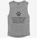 Funny Norwegian Forest Cat Breed  Womens Muscle Tank