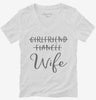 Girlfriend Fiance Wife Newlywed Womens Vneck Shirt 666x695.jpg?v=1700387150