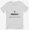 Gonzales Come And Take It Cannon Womens Vneck Shirt 666x695.jpg?v=1700373792