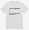 Government Very Bad Would Not Recommended Shirt 666x695.jpg?v=1700291622