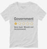 Government Very Bad Would Not Recommended Womens Vneck Shirt 666x695.jpg?v=1700291622