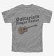 Guitarists Finger Faster  Youth Tee