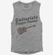 Guitarists Finger Faster  Womens Muscle Tank