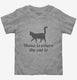 Home Is Where The Cat Is  Toddler Tee
