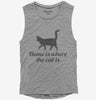 Home Is Where The Cat Is Womens Muscle Tank Top 666x695.jpg?v=1700552046