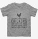 I Dream Of A World Where Chickens Can Cross The Road  Toddler Tee