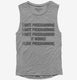 I Hate Love Programming Funny  Womens Muscle Tank