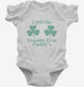 I Put The Double D In St Paddy's Day  Infant Bodysuit