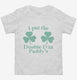 I Put The Double D In St Paddy's Day  Toddler Tee