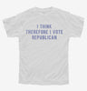 I Think Therefore I Vote Republican Youth