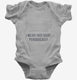 I Wear This Periodically Funny Nerd Scientist  Infant Bodysuit
