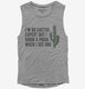 I'm No Cactus Expert But I Know A Prick When I See One  Womens Muscle Tank