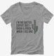 I'm No Cactus Expert But I Know A Prick When I See One  Womens V-Neck Tee