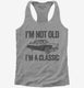 I'm Not Old I'm A Classic Funny Classic Car  Womens Racerback Tank