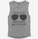 I'm So Cute Mom And Dad Did It Again  Womens Muscle Tank