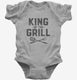 King Of The Grill  Infant Bodysuit