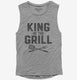 King Of The Grill  Womens Muscle Tank