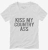 Kiss My Country Ass Womens Vneck Shirt 666x695.jpg?v=1700449477