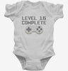Level 16 Complete Funny Video Game Gamer 16th Birthday Infant Bodysuit 666x695.jpg?v=1700422047