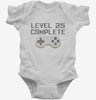 Level 25 Complete Funny Video Game Gamer 25th Birthday Infant Bodysuit 666x695.jpg?v=1700421619