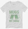 Mugs Not Drugs Womens Vneck Shirt 666x695.jpg?v=1700540601