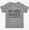 My Code Works I Have No Idea Why Toddler