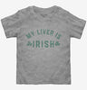 My Liver Is Irish Toddler