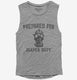 New Dad Prepared For Diaper Duty Funny  Womens Muscle Tank