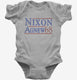 Richard Nixon Agnew 1968 Campaign  Infant Bodysuit