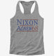 Richard Nixon Agnew 1968 Campaign  Womens Racerback Tank