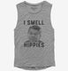 Ronald Reagan I Smell Hippies  Womens Muscle Tank