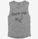 Suck My Cock Rooster  Womens Muscle Tank