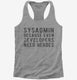 Sysadmin Because Even Developers Need Heroes  Womens Racerback Tank