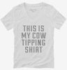 This Is My Cow Tipping Womens Vneck Shirt 666x695.jpg?v=1700477449
