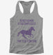 Time To Be A Unicorn  Womens Racerback Tank