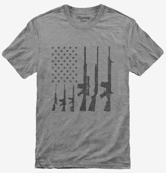 USA Gun Flag T-Shirt
