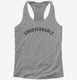 Ungovernable  Womens Racerback Tank