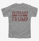 Veterans For Trump  Youth Tee