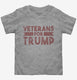 Veterans For Trump  Toddler Tee